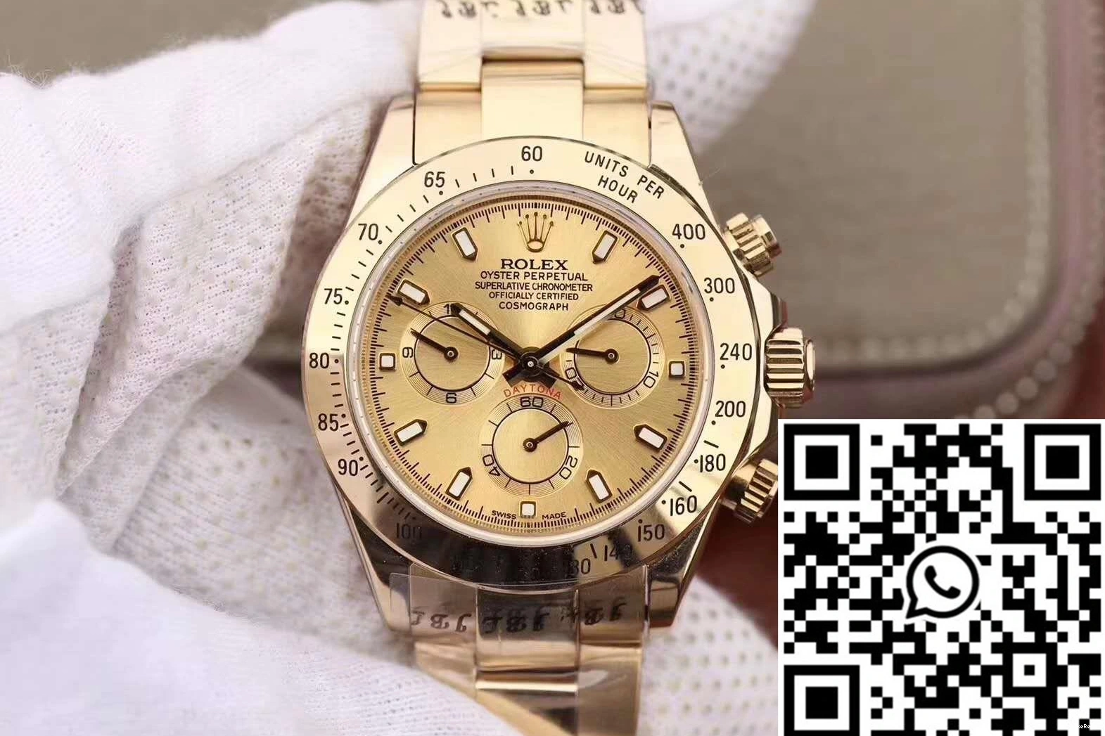 Factory Gold 116503 Dial Daytona Cosmograph JH Rolex 1023